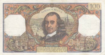 France, 100 Francs, 1976, VF (-), ... 