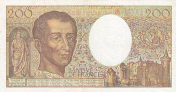 France, 200 Francs, 1992, XF (+), ... 
