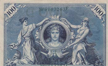 Germany, 100 Mark, 1908, VF (+), ... 