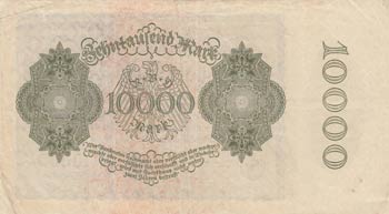 Germany, 10.000 Mark, 1922, VF ... 