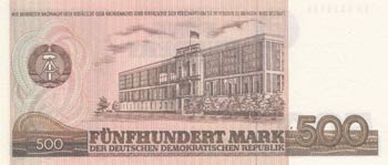 Germany- Democratic Republic, 500 ... 