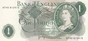 Great Britain, 1 Pound, 1970-77, ... 