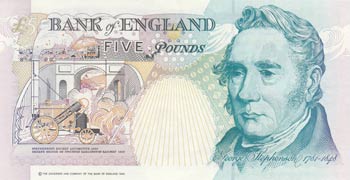 Great Britain, 5 Pound, 1990, UNC, ... 