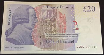 Great Britain, 20 Pounds, ... 