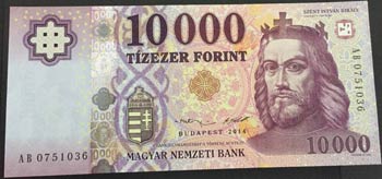 Hungary, 10.000 Forint, 2014, UNC, ... 