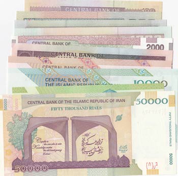 Iran, 10 Pieces UNC Banknotes