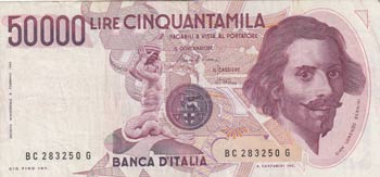 Italy, 50000 Lire, 1984, VF, p113a