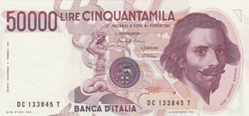 Italy, 50.000 lire, 1992, UNC, ... 