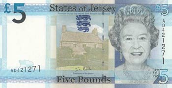 Jersey, 5 Pounds, 2010, UNC, p33a