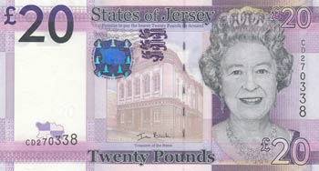 Jersey, 20 Dollars, 2010, UNC, p35