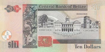 Belize, 10 Dollars, 2001, UNC, p62b