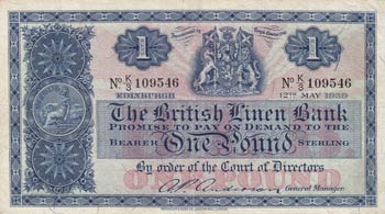 Scotland, 1 Pound, 1959, XF (-), ... 