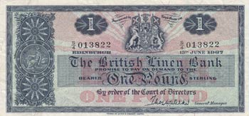Scotland, 1 Pound, 1967, XF, p168