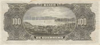 Mexico, 100 Pesos, 1906-1914, AUNC ... 