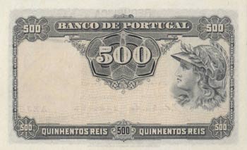 Portugal, 500 Reis, 1904, UNC, p105