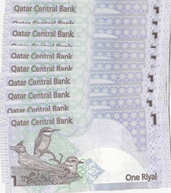 Qatar, 1 Riyal, 2008, UNC, p20, ... 
