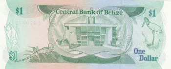 Belize, 1 Dollar, 1983, UNC, p43