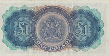 Bermuda, 1 Pound, 1966, XF, p20d