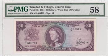 Trinidad and Tobago, 20 Dollars, ... 