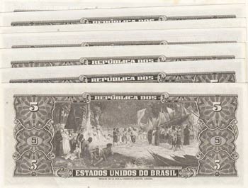 Brasil, 5 Cruzeiros, 1976/1983, ... 