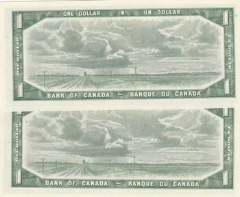 Canada, 1 Dollar, 1954, UNC, p75c, ... 