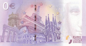 Fantasy banknotes, 0 Euro, 2018, ... 