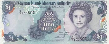 Cayman Islands, 1 Dollar, 2006, ... 