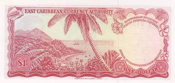 East Caribbean States, 1 Dollar, ... 
