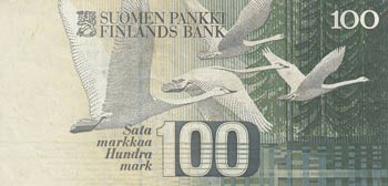 Finland, 100 Markkaa, 1991, VF, ... 