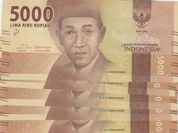 Indonesia, 5.000 Rupiah, 2016, ... 