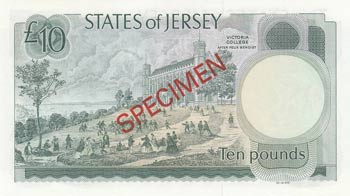 Jersey, 10 Pounds, 1976, UNC, ... 