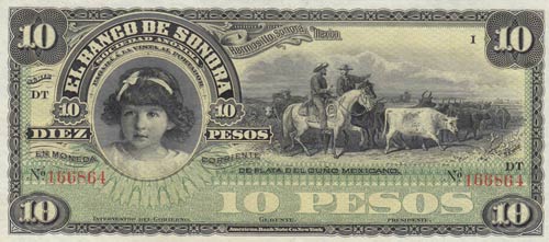 Mexico, 10 Pesos, 1897-1911, UNC, ... 