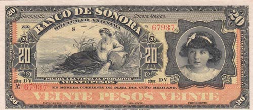 Mexico, 20 Pesos, 1897/1911, UNC, ... 