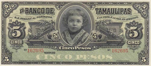 Mexico, 5 Pesos, 1902, UNC, pS429r