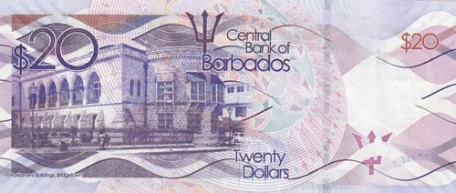 Barbados, 20 Dollars, 2013, UNC, ... 