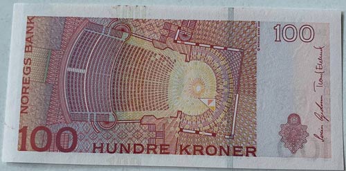 Norway, 100 Krone, 2003, UNC, p49a