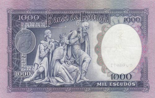 Portugal, 1000 Escudos, 1961, VF ... 