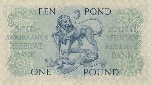 South Africa, 1 Pound, 1958, XF, ... 