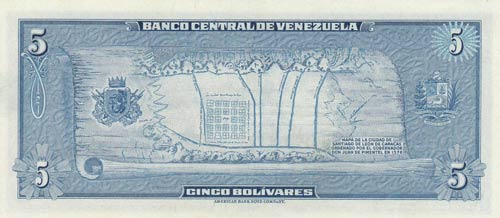 Venezuela, 5 Bolivares, 1966, UNC, ... 
