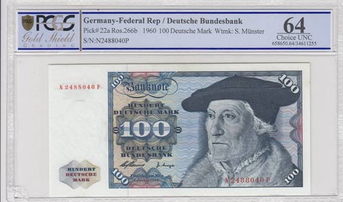 Germany- Federal Republic, 100 ... 