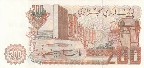 Algeria, 200 Dinars, 1983, UNC ... 