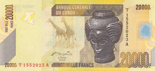 Congo Democratic Republic, 20.000 ... 