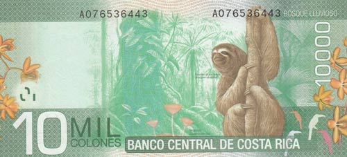 Costa Rica, 10.000 Colones, 2009, ... 