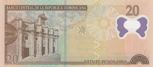 Dominican Republic, 20 Pesos Oro, ... 