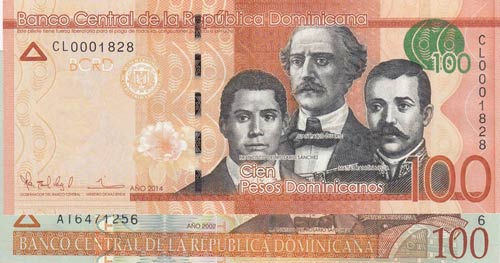 Dominican Republic, 100 Peso,  ... 