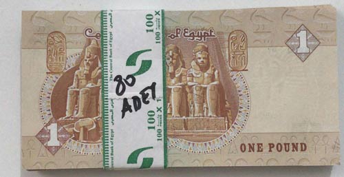 Egypt, 1 Pound, 2016, UNC, p70, 