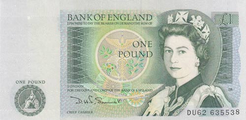 Great Britain, 1 Pound, 1981/1984, ... 