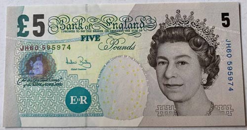 Great Britain, 5 Pounds, 2004, ... 