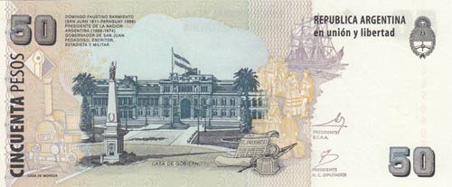 Argentina, 50 Pesos, 2003/2013, ... 