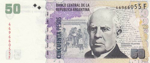 Argentina, 50 Pesos, 2003/2013, ... 